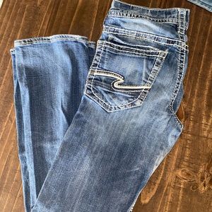 Men’s Silver Jeans